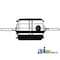 A & I Products Blower Motor - Evaporator  (12V, 5/16" X 2 1/2" shaft, CCW rotation) 11.2" x3" x3" A-BM334805 - alternate 2